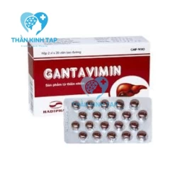 Gantavimin - Thuốc điều trị các bệnh lý về gan của Hadiphar